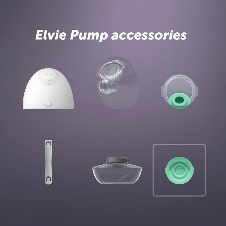Elvie Pump Breast Pump Seals , 2 Pack , Breastfeeding Accessories for  Breastmilk Storage and Breast Pumps , Breast Pumps and Breast Feeding  Essentials 2 Count (Pack of 1) 