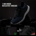 thumbnail image 4 of 4pair Elastic Shoe Laces - No Tie Shoelaces for Adults and Kids, Lock-in for Safety - Tieless Shoestrings One Size - style:style2, 4 of 7