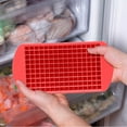 thumbnail image 4 of Jpxdew Silicone Ice Cube Tray,160-Cavity Food-Grade Mold,9.5x4.8inch Freezer Safe,Mini Cubes for Cocktails Whiskey Chilling, 4 of 5