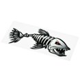 thumbnail image 2 of 2 Pieces Fish Mouth Stickers Skeleton Fish Stickers Fishing Boat Canoe Kayak Graphics Accessories, 2 of 6