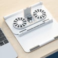 thumbnail image 4 of Laptop Stand Riser With Usb Cooling Fans Holder Bracket Durable Lightweight, 4 of 5
