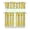 cfcl-1608, variant on Farmhouse Wildflower Curtains 36 Inch Short - 3 Panel Vintage Country Set with Bohemian Floral Print, Rod Pocket Window Treatment for Spring Summer