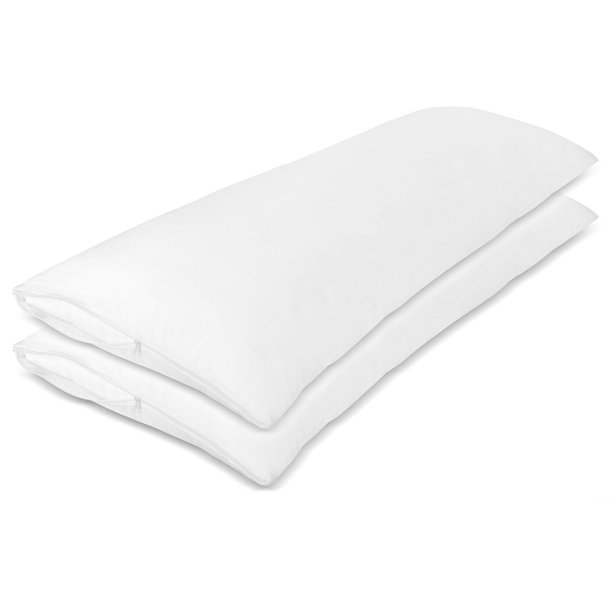 Cotton pillow discount protectors with zip