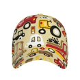 thumbnail image 2 of Yiaed Vehicles Print Cap Adjustable Size for Running Workouts and Outdoor Activities All Seasons, 2 of 5