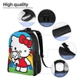 thumbnail image 5 of Hello Kitty Backpack, Travel Laptop Backpack, Water Resistant College School Computer Bag, Durable Daypack, Fit 16 Inch Notebook, 5 of 8