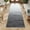 grey, variant on Geetinfly 2*6FT Area Rugs 2*6 Long Runner Rug Modern Ombre Rug Bedsides Runner Rug Non-Skid Low Pile Floor Mats Indoor Washable Rug for Laundry Hallway Grey grey