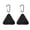 Black, variant on LEOFI Pulse Tick Repellent Device, 1 Pack Black Wearable Tick Repellent, USB-C Rechargeable Ultrasonic Pest Repeller Outdoor for Hiking Camping Travel