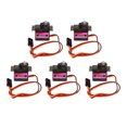 thumbnail image 2 of Micro?Servo, Metal Gear?Servo?Motor Sensitive Energy?Saving Large?Load 5pcs For Plane For Boat For RC?Car ANGGREK Otros, 2 of 8