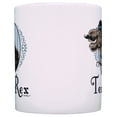 thumbnail image 3 of ThisWear Tea Rex Mug Funny T-Rex Gentleman Tyranosaurus with Monocle Mustache 11 ounce Coffee Mug, 3 of 4