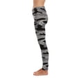thumbnail image 2 of Just Love Ugly Christmas Holiday Leggings (Grey - Camouflage, 1X), 2 of 3