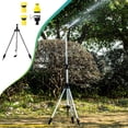 thumbnail image 3 of Teissuly 360 Degree Rotating Tripod Water Sprinkler, Stainless Steel Rotary Irrigation Tripod Telescopic Support Sprinkler, Water Sprinklers for Large Area Yard Lawn Garden Teissuly WER202312130244, 3 of 5
