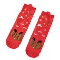 thumbnail image 4 of Christmas Socks Womens Crew Socks, Holiday Colorful Socks, Xmas Socks for Winter A, 4 of 9