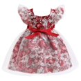thumbnail image 3 of Mercatoo Baby Tutu Kids Dresses Toddler Dress Baby Girls Skirt Toddler Layered Summer Ruffle 𝐂artoon Print Fashion Skirt, 3 of 4