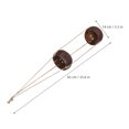 ELAYARD Natural Coconut Shell Hanging Planter Brown Rope for Indoor ...
