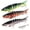 A, variant on Swimbait Fishing Lure 8 Segment Realistic Multi Jointed, Slow Sinking Top Water Bass Bait with 3D Eyes & Vibrating Actions, Freshwater Saltwater for Trout Crappie Walleye Pike Bluegill Salmon – Crown