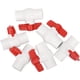 thumbnail image 4 of 6 piezas 1/2 "válvula de bola de PVC válvula de cierre de tubería de agua con mango en T rojo para líneas de suministro de agua fría, sistema de instalación de tuberías de riego (enchufe x enchuf, 4 of 4
