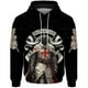 thumbnail image 3 of Sudadera con capucha informal de otoño para hombre, sudadera con capucha holgada de moda, sudaderas para hombre, sudaderas con capucha con estampado gráfico de caballero y armadura de guerrero para ho, 3 of 5