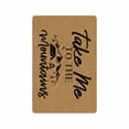thumbnail image 4 of Front Door Mats Camping Happy Campers Door Mat Outdoor Indoor Welcome Mats, Non Slip Resist Dirt, Durable Entrance Mat Rugs for Front Door, Home Entryway, Outside Porch-24x16in 30x18in, 4 of 5