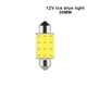 thumbnail image 5 of Sidaley Luz Interior Universal para coche, luz de lectura para puerta, lámpara trasera, pieza de repuesto, iluminación de alto brillo montada Bombillas para automóviles Luz azul de 12V 36MM, 5 of 6