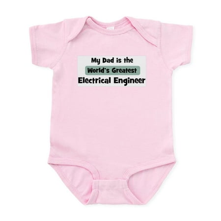 

CafePress - Worlds Greatest Electrical En Infant Bodysuit - Baby Light Bodysuit Size Newborn - 24 Months