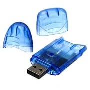 PFDDRW SD Card Reader Blue USB Key Format