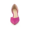 thumbnail image 6 of BLISSFUL STEP Women's Pointy Toe Slip on Stiletto Heel Pump Sandals, 6 of 7
