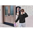 thumbnail image 2 of Arshiner Boys Sweatshirts Long Sleeve Crewneck Pullover Shirt Kids Fashion Fall Winter Sweater Size 6-14 Years Black 120, 2 of 7
