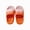 A1-Orange, variant on Toddler Beach Pool Slides Cartoon Print Slippers Non-Slip Soft Sole Sandals for Kids Summer Beach Fun Outdoor Shoes(A1-Orange,2.5-3.5Years)