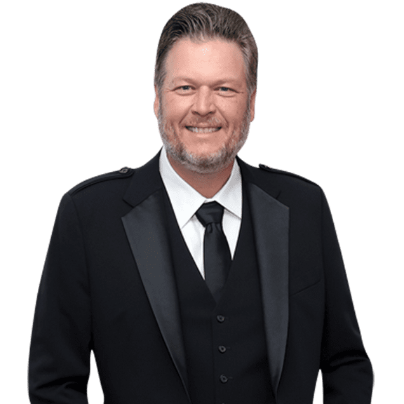 Blake Shelton (Suit) Half Body Buddy Cutout