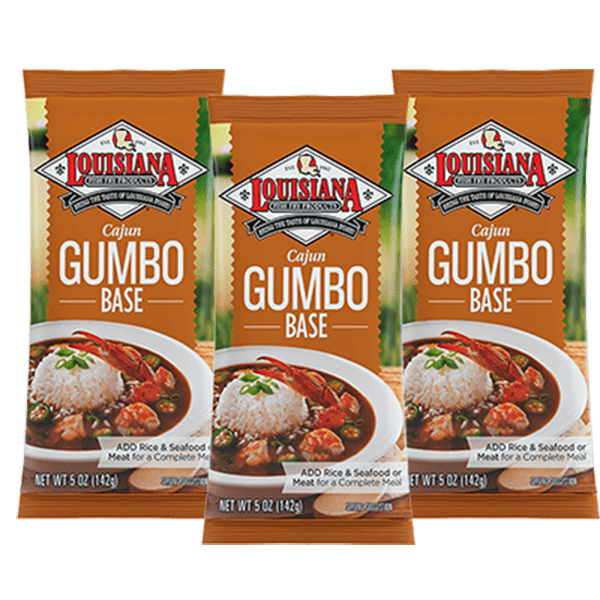 Louisiana Fish Fry Gumbo Base 5 oz 3 Pack