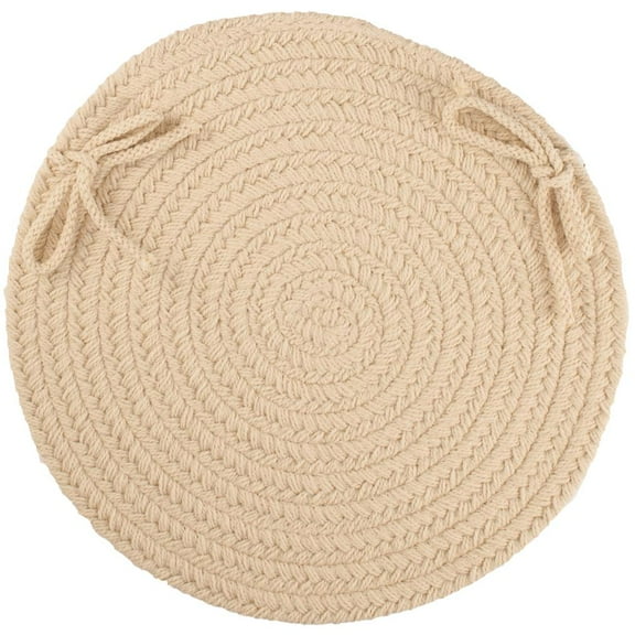 Rhody Rug WearEver Cream Poly C/P's Set-of-4