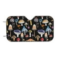 thumbnail image 7 of Balery Mushrooms And Autumn Leaves Windshield Sun Shade, Car Front Window Sunshade Cover ,Automotive Interior Portected Blocks Uv Rays For Car Pickup Truck Suv Accessories- Small, 7 of 7