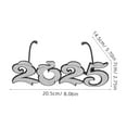 thumbnail image 2 of BESTYASH 2025 Plastic Eyewear Party Supplies for New Year Celebrations and Unique Photo Booth Props, 2 of 8