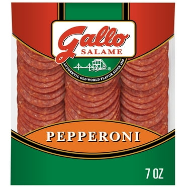Gallo Salame Pepperoni, Sliced Charcuterie Meat, 7 oz