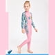 thumbnail image 5 of Traje de baño para niños, traje de baño con cremallera, manga rga, trajes completos, traje de buceo, traje húmedo para deportes acuáticos, kayak, su Rosa S DYNWAVEMX traje de neopreno para niños, 5 of 8