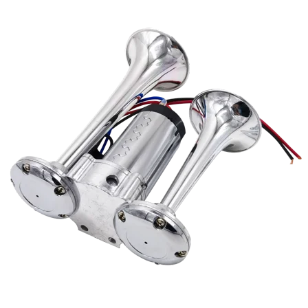 12V 600DB Dual Trumpets Super Loud Electric Horn Car Truck Boat Train Speaker
