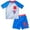 Spider-man, white / blue, variant on Marvel Avengers Captain America Rash Guard & Swim Trunks Set, 2-Piece, Size 4T