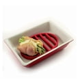 thumbnail image 4 of Wosthever Bandeja de silicona antideslizante para parrilla, estantes ovalados para utensilios de cocina, alfombrilla de cocina para asar para Herramientas y accesorios para hornear, 4 of 6