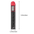thumbnail image 2 of LOLIPPYY Protractor Inclinometer Black ABS for Professionals Workshop Use 1Pcs, 2 of 7