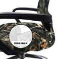 thumbnail image 5 of Renewold Camo Hunting Forest Fallen Leaf Office Chair Cover Executive Computer Chair Slipcover Stain Resistant High Back Chair Protector Home Decor Universal Fits, L, 5 of 7