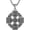 Celtic Cross-1, variant on Stainless Steel Celtic Knot Necklace for Women Men Celtic Cross Viking Rune Irish Triquetra Trinity Knot Pendant Jewelry Gift