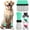 Green (4 Count), variant on 6 count  Socks to  Licking Paws with Grippers for Hardwood Floors Anti Slip, Winter Pet Shoes Booties, Extra-Thick Grip  Boots & Paw Protectors for Small Medium Large Senior Dogs, M
