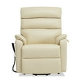 thumbnail image 3 of Dual Motor Lift Recliner with Massage Heating (Ivory Faux Leather-9188), 3 of 10