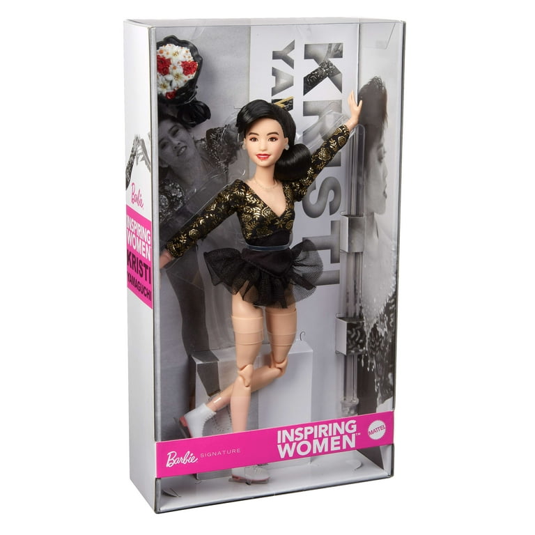 Barbie Inspiring Women Kristi Yamaguchi Collectible Doll in 1992