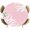 Pink, variant on Elastic Fitted Round Tablecloth, Coral Pink Waterproof Stretch Table Cover for 36"-44" Tables, Coastal White Ocean Marine Nautical Beach Washable Outdoor Tablecloths for Patio, Picnic, Camping