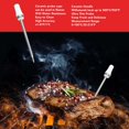 thumbnail image 4 of Smart Meat Thermometer Wireless Bluetooth 5.2 0‑100℃ 32‑212°F High Accuracy IP65 Waterproof Meat Probe Thermometer, 4 of 5