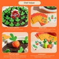 thumbnail image 4 of SPOORYYO Wooden Educational Memory Game Color Sorting Matching Puzzle Set for Learning Activities Travel, 4 of 9