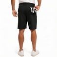thumbnail image 4 of Domuza Mens Golf Shorts Classic-Fit Casual Comfort Shorts 2026 New Trendy Lightweight Dressy Travel Shorts with Pockets Black 3XL, 4 of 4
