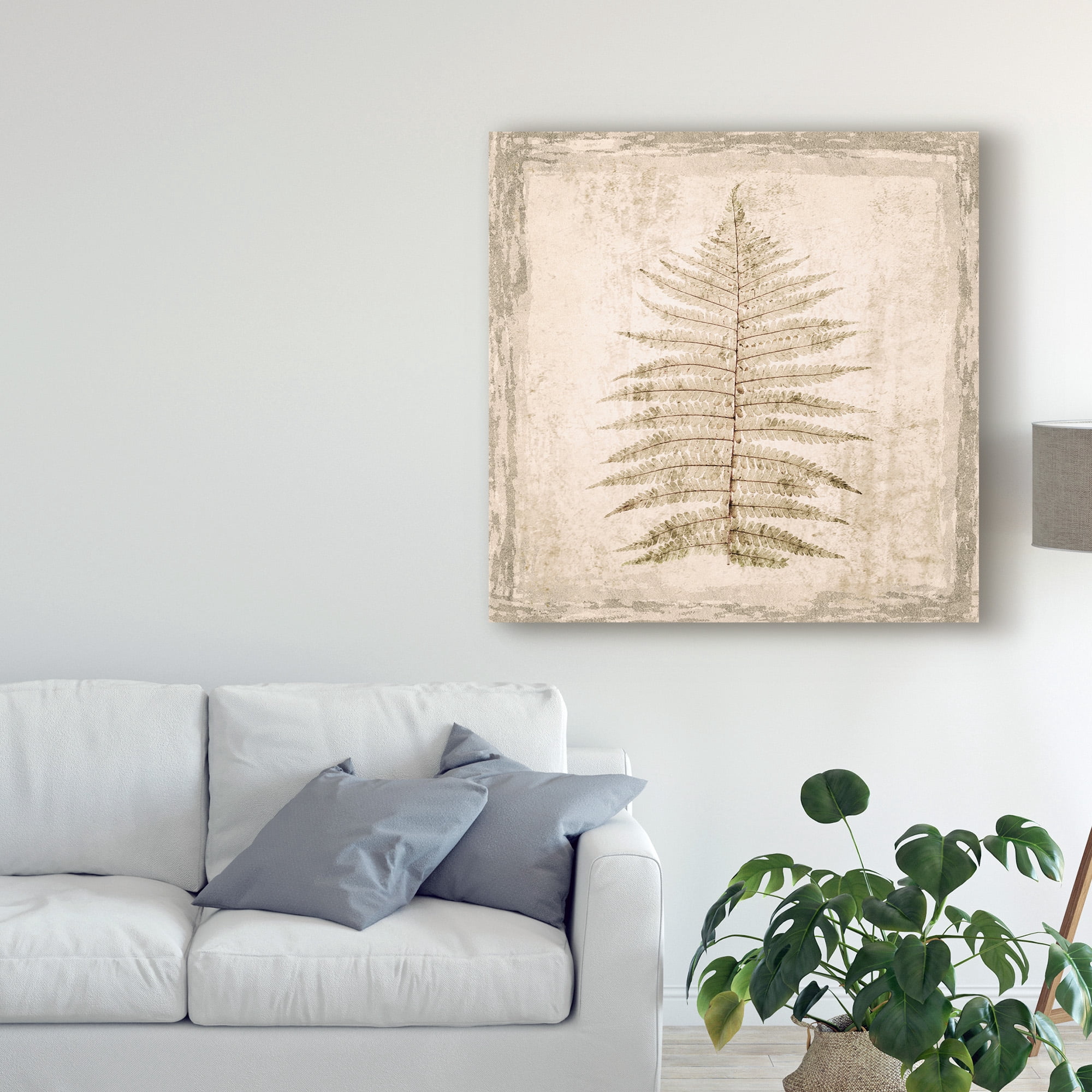 Trademark Fine Art 'Stone Leaf I' Canvas Art by Irena Orlov