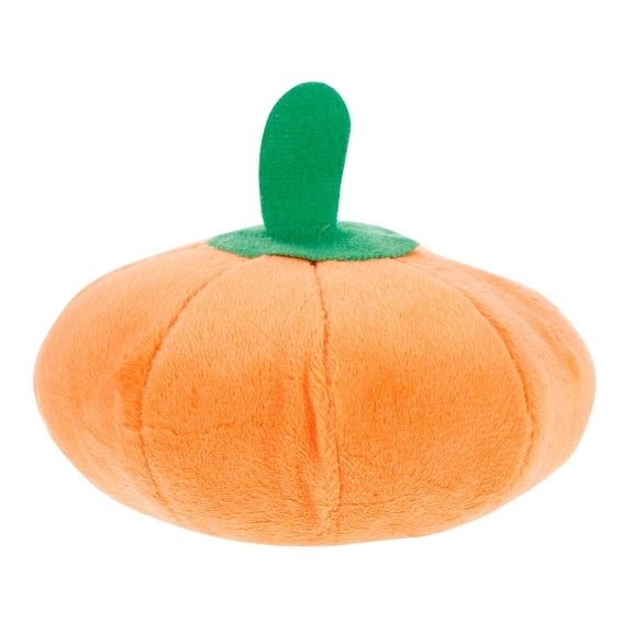 OUNONA Bites Squeaky Distraction Toys for Dogs Plush Pet Toys Orange